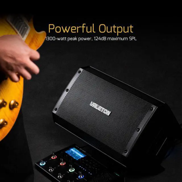 Alt view image 4 of 7 - 10 inch, 2-Way FRFR 1300-Watt Active Speaker for Guitar, Bass, Multi FX and Amp Modelers