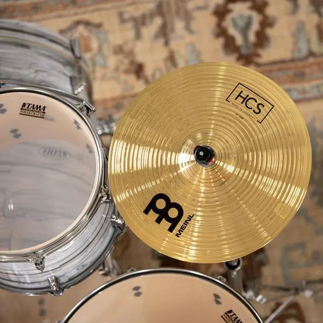 Alt view image 7 of 7 - Meinl Cymbals HCS Box Set Cymbals for Drums MADE IN GERMANY | 13" Hihats, 14" Crash, 10" Splash, Sticks, and Lessons Durable Brass Alloy, Bright & Musical Sound, Beginner Friendly