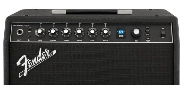 Alt view image 3 of 5 - Mustang LTX50, 120V | 50-watt modeling amplifier, home practice amp, 50+ presets, Bluetooth, USB recording, electric guitar, versatile tones