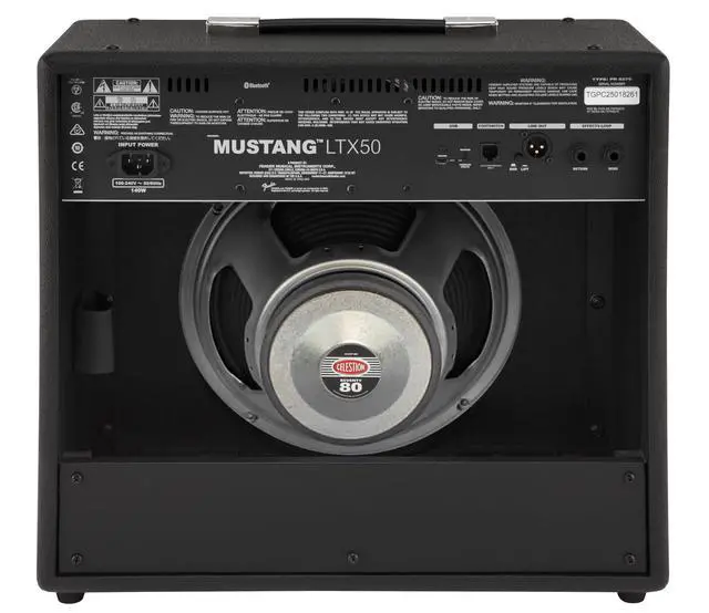 Alt view image 2 of 5 - Mustang LTX50, 120V | 50-watt modeling amplifier, home practice amp, 50+ presets, Bluetooth, USB recording, electric guitar, versatile tones