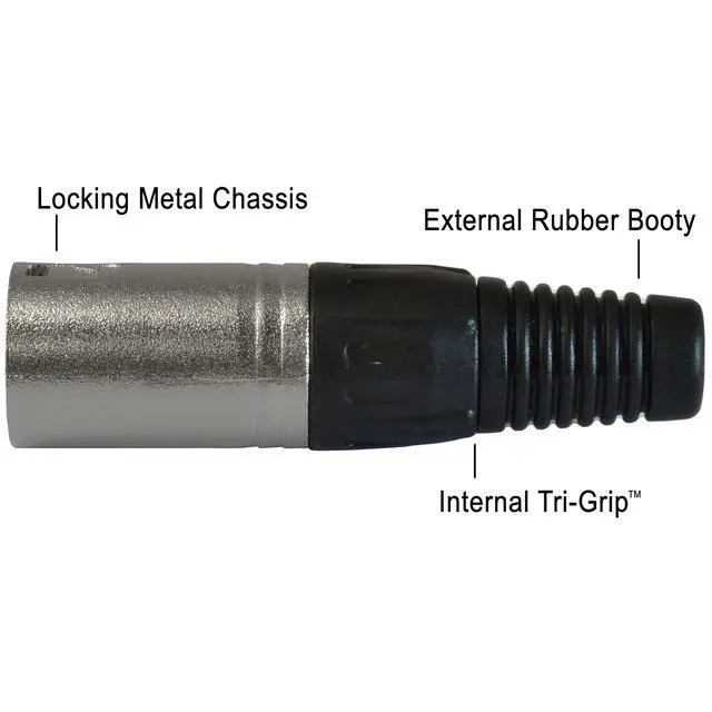 Alt view image 7 of 7 - 50ft Mic Cable Cords - XLR Male to XLR Female Colored Cables - 50' Balanced Mike Cord - 6 Pack