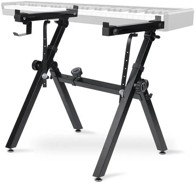 Main image of Universal Keyboard Stand, Z-style Heavy-Duty Piano Stand, Adjustable and Portable Piano Keyboard Stand for 61 and 88 Keys, Piano Stand for 88 Keyboard, Rolling Keyboard Stand