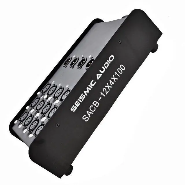 Alt view image 2 of 6 - Speakers 12 Channel Low Profile XLR Send Circuit Board Snake Cable, XLR Splitter Cable, 100 Feet