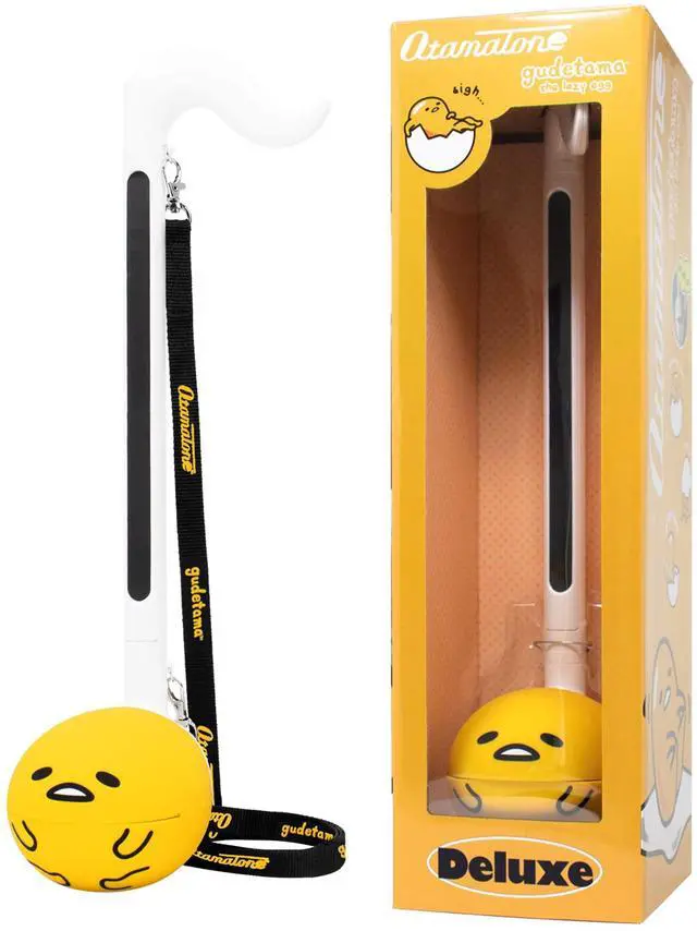 Main image of Deluxe Japanese Sanrio Electronic Musical Instrument - Gudetama | Portable Digital Synthesizer from Japan by Maywa Denki with 3.5mm Aux Jack & Strap, Unique Gift for Teens & Adults