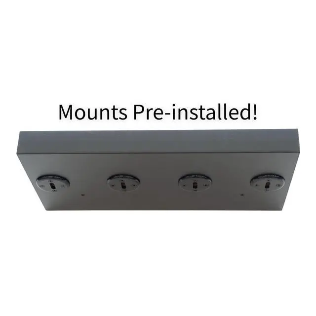 Alt view image 3 of 5 - Tonal Accessory Shelf (Black, 16" Shelf Premium - 4 Mounts)
