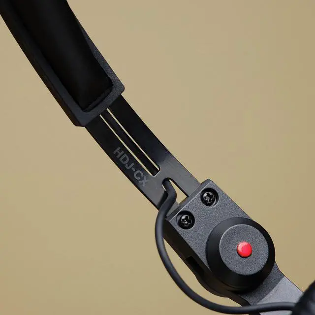 Alt view image 5 of 7 - HDJ-CX Professional DJ Headphones - Black