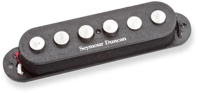 Main image of Quarter Pound Staggered Strat - Middle Rwrp - Black