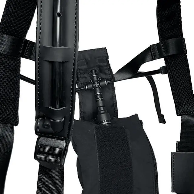 Alt view image 2 of 7 - Smoke Vest Harness for SmokeNINJA Pro/SmokeNINJA/SmokeGENIE Wearable On-Body Fog Effect System with Tubing, Heat-Resistant & Splash-Proof Plug & Play Smoke Machine Accessory for Cosplay & Film