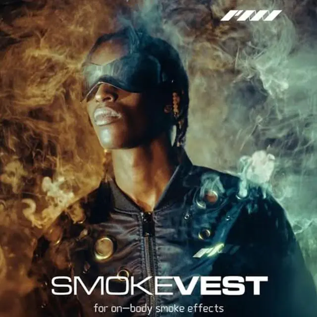 Alt view image 5 of 7 - Smoke Vest Harness for SmokeNINJA Pro/SmokeNINJA/SmokeGENIE Wearable On-Body Fog Effect System with Tubing, Heat-Resistant & Splash-Proof Plug & Play Smoke Machine Accessory for Cosplay & Film
