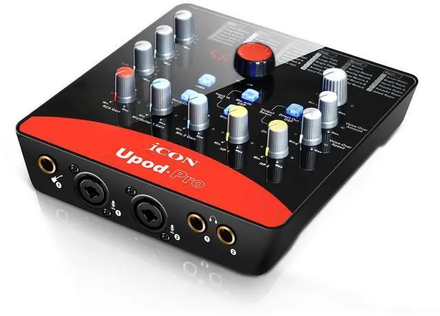 Main image of Pro Audio UPod Pro recording USB Interface with DSP effect built-in