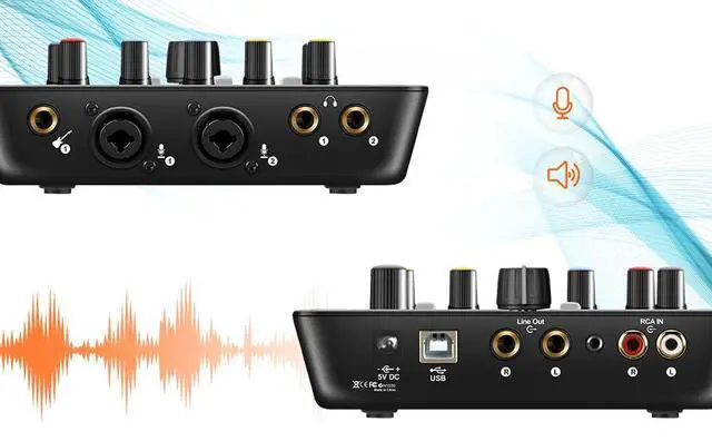 Alt view image 6 of 7 - Pro Audio UPod Pro recording USB Interface with DSP effect built-in