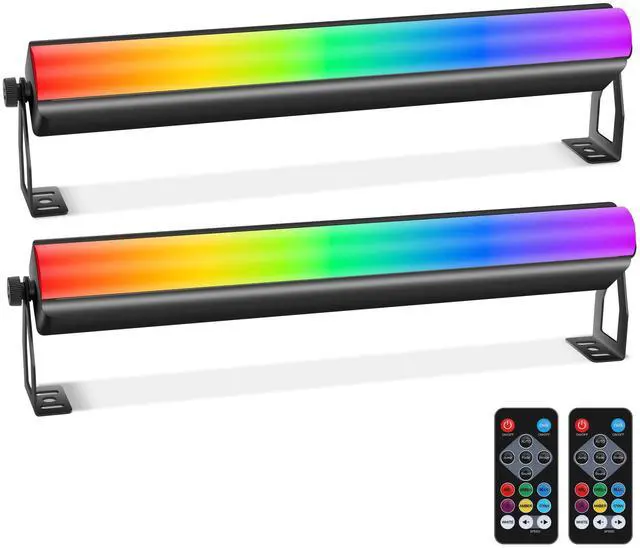 Main image of LED Stage Pixel Lights Bar,40W 108LEDs RGB+W DMX Lights Bar with Detachable Cover 2IN1 Pixel&Strobe Lighting Effects by Remote Control DMX512 Sound Activated for DJ Party Wedding Gig Club