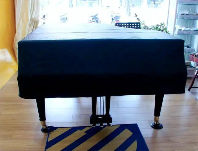 Alt view image 7 of 7 - Grand Piano Cover - Professional Grade Waterproof, Dustproof, Scratch-resistant - Baby Grand Piano Cover(200cm/78.7in)
