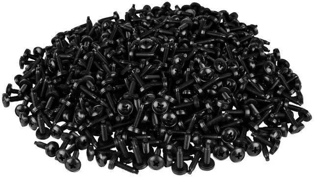 Alt view image 2 of 2 - Middle Atlantic Products HW500 Trim-Head Rack Screws 500-Pack