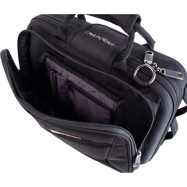 Alt view image 3 of 7 - Protec Bb Clarinet Slimline PRO PAC Case, Black, Model PB307