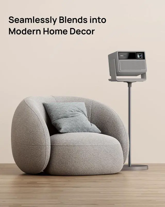 Alt view image 7 of 7 - Floor Stand for Horizon 20 Series(Elephant Grey), Modular Design Makes Installation Easier, Seamlessly Blends into Modern Home Decor, Made from Aerospace-Grade Aluminum Alloy, 2.5 KG Solid Base