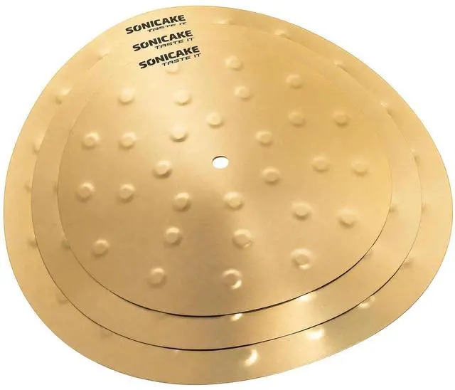 Main image of Clap Stack Cymbal Pack, 11"13"15" 3-Piece Golden Smack Stack Cymbal Set for Drum Kits, Bright Crisp Attack Tone, Drum Cymbals for Practice, Studio and Stage Performance