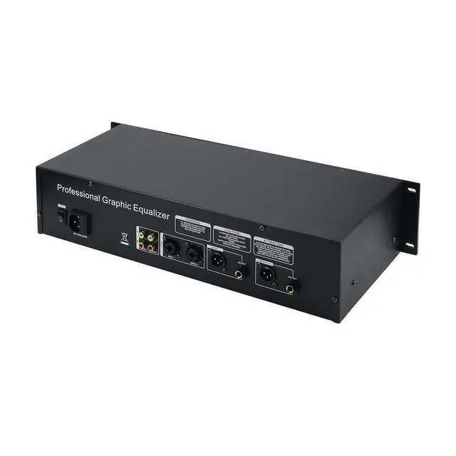 Alt view image 2 of 6 - TKL T2531 Professional Graphic Equalizer Audio Processor Two 31-Band Spectrum Display 2U Audio Digital Equalizador Professional Sound system Professional Equalizers For KTV Stage Performance