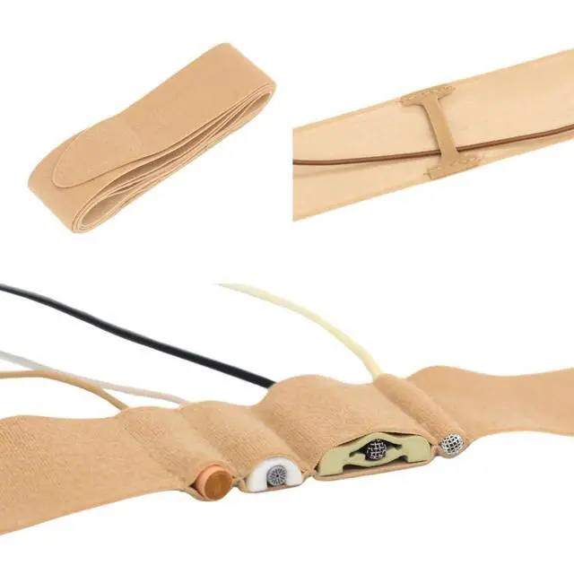 Alt view image 2 of 7 - URSA Chest Straps: Low-Profile, Soft, Stretchy & Breathable Transmitter Straps for Location Sound, Theatre, Wedding Shoots & More (Beige)