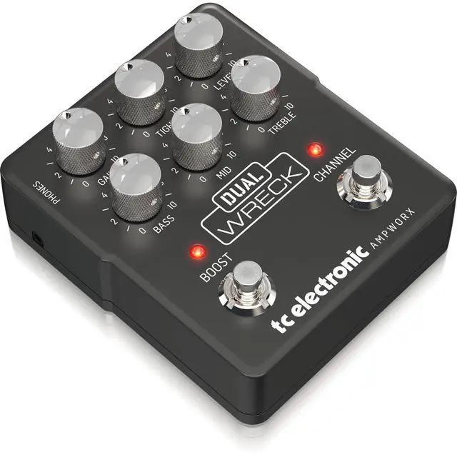 Alt view image 2 of 4 - Ampworx Dual Wreck Preamp Pedal