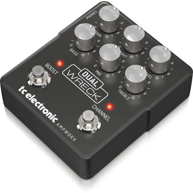 Alt view image 3 of 4 - Ampworx Dual Wreck Preamp Pedal