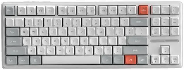Main image of Phronesis Wireless Mechanical AI Keyboard - Software with Chatbot, Voice Typing, AI Meeting Notes, Transcribe, Translate, Summarize, TKL, Hot-Swappable, PBT Keycaps, RGB Backlit, Mac & Windows