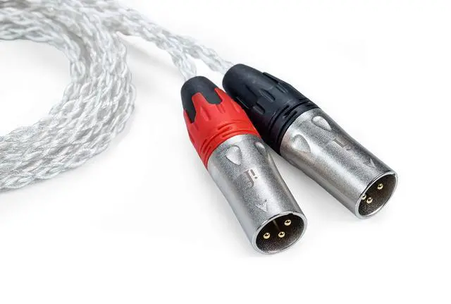 Alt view image 3 of 6 - 4.4mm to XLR Balanced Aluminium Alloy Cable (1 metre)