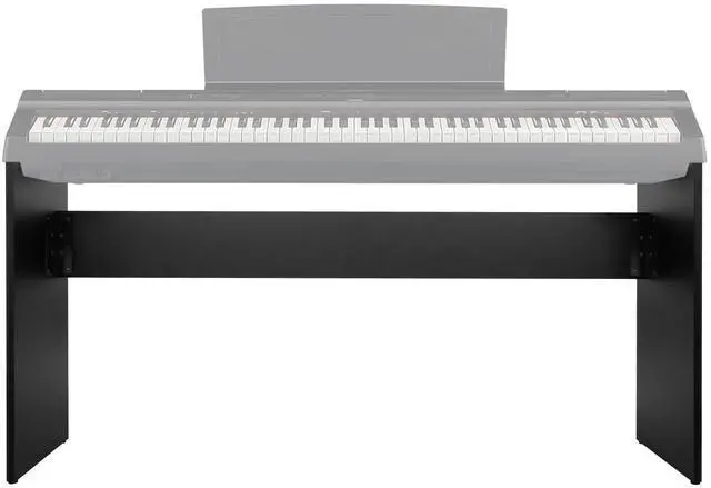 Main image of L85 Piano Keyboard Stand, Heavy Duty Wooden Furniture Stand, Compatible for Yamaha P-45/P-71/P-125/P-128 Digital Piano 88 Keys, Black