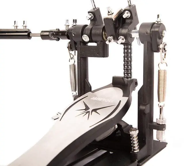 Alt view image 2 of 6 - Double Drum Pedal,Double Pedal Bass Drum Pedal Double Chain for Drum Set