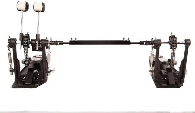 Alt view image 5 of 6 - Double Drum Pedal,Double Pedal Bass Drum Pedal Double Chain for Drum Set