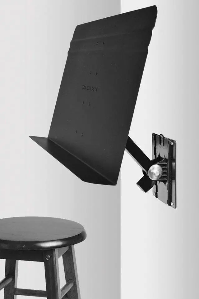 Main image of 56 Wall Music Stand | Wall Mounted Sheet Music Stand, Space-Saving Design, Practice Rooms, Classrooms, Studios and Performance Spaces