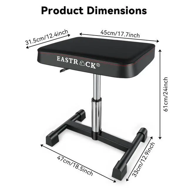 Alt view image 2 of 7 - Professional Keyboard Piano Bench Hydraulic, Adjustable Music Seating for Digital and Acoustic Pianos