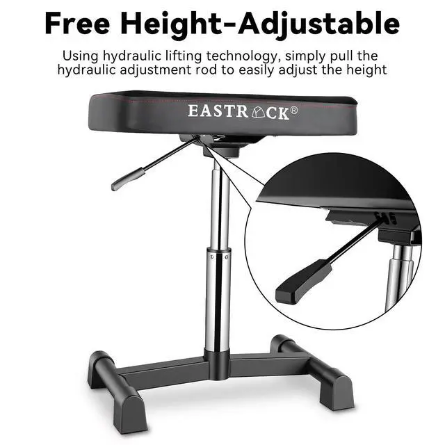 Alt view image 6 of 7 - Professional Keyboard Piano Bench Hydraulic, Adjustable Music Seating for Digital and Acoustic Pianos