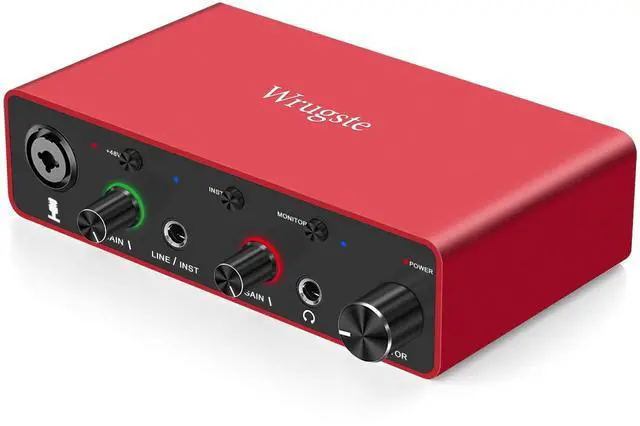 Main image of USB Audio Interface Solo(24Bit/192kHz)+48V Phantom Power for Computer Recording Podcasting and Streaming Plug and Play Noise-Free XLR Audio Interface for PC No Software Included