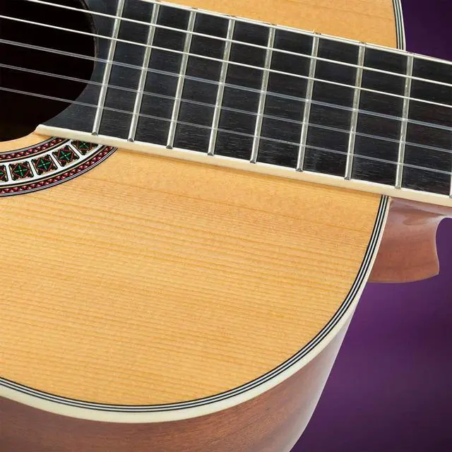 Alt view image 6 of 7 - 39" Full Size Classical Guitar, Nylon Strings, Natural Gloss