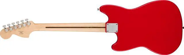 Alt view image 2 of 7 - Squire Sonic Mustang Electric Guitar, Torino Red, Maple Fingerboard