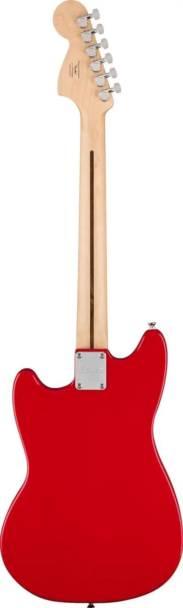 Alt view image 4 of 7 - Squire Sonic Mustang Electric Guitar, Torino Red, Maple Fingerboard
