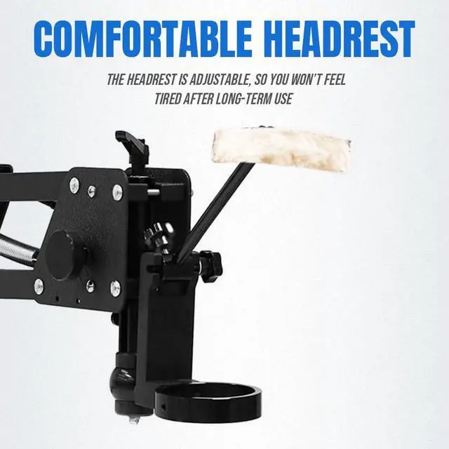 Alt view image 4 of 5 - Adjustable Spring Arm Stand for Binocular Stereo Microscope MS01A, Heavy-Duty Metal Base with Precision Positioning