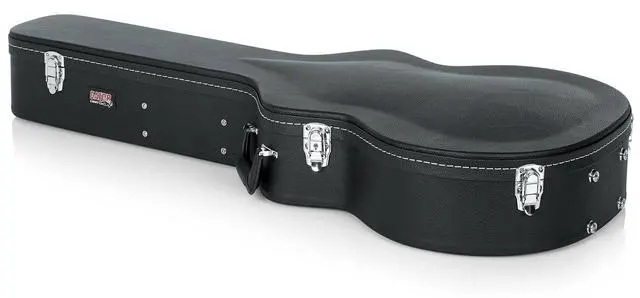 Alt view image 4 of 7 - Cases Deluxe Wood Case for Jumbo Acoustic Guitars (GW-JUMBO)