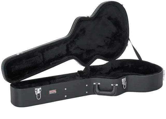 Alt view image 7 of 7 - Cases Deluxe Wood Case for Jumbo Acoustic Guitars (GW-JUMBO)