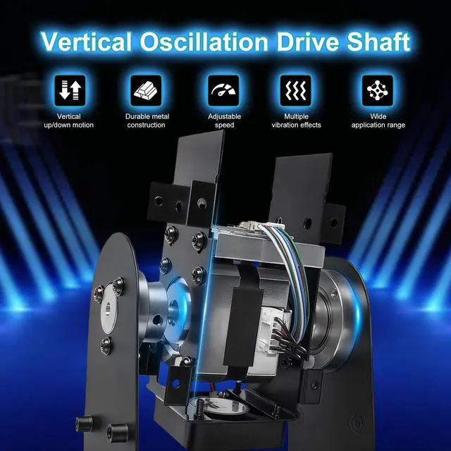 Alt view image 4 of 7 - Moving Head Mini LED 10W RGBW 4in1 Beam Effect Stage Lights 2 Pack | Professional 11/13 DMX Channels Sound Activated DJ Lights for Disco Club Party Dance Wedding