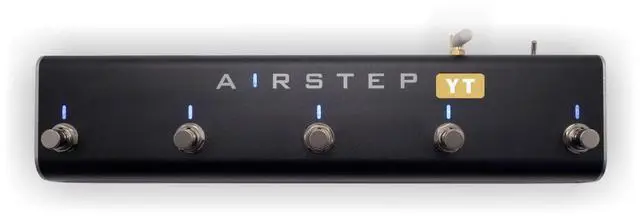 Main image of Airstep YT Edition THR10II, THR30II Desktop Amp Foot Controller with 5 Footswitches, 3 Control Modes(Change Slots, Toggle Effects), 300H Playtime, Wirelessly Control Your THRII for Home and Gig