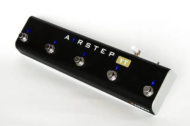 Alt view image 3 of 5 - Airstep YT Edition THR10II, THR30II Desktop Amp Foot Controller with 5 Footswitches, 3 Control Modes(Change Slots, Toggle Effects), 300H Playtime, Wirelessly Control Your THRII for Home and Gig