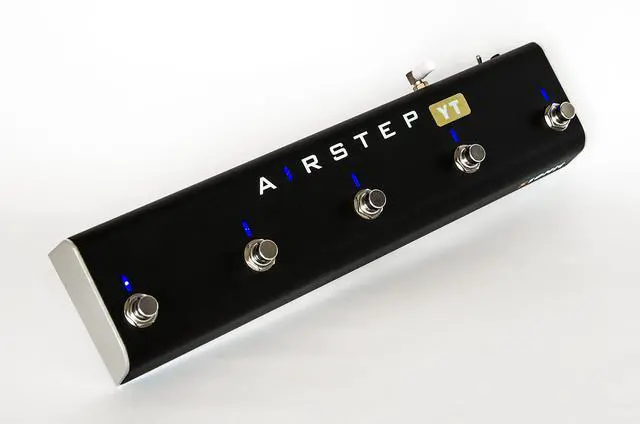 Alt view image 5 of 5 - Airstep YT Edition THR10II, THR30II Desktop Amp Foot Controller with 5 Footswitches, 3 Control Modes(Change Slots, Toggle Effects), 300H Playtime, Wirelessly Control Your THRII for Home and Gig