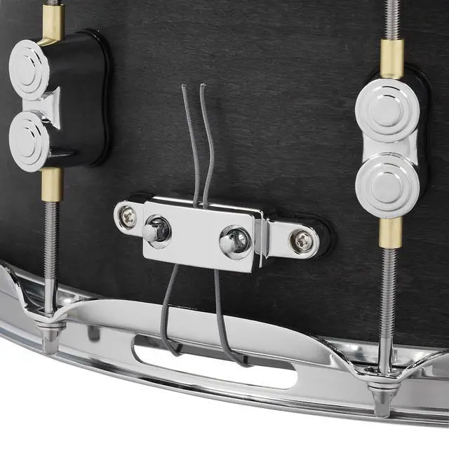 Alt view image 4 of 5 - PDP By DW Black Wax Maple Snare Drum 6.5x14