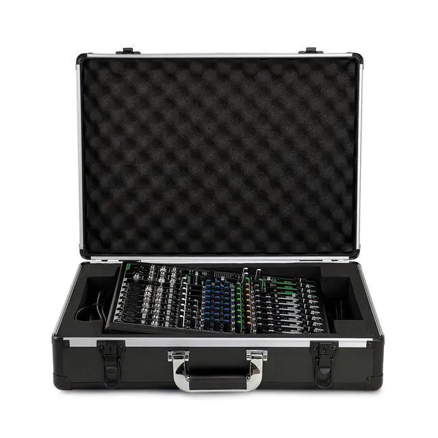 Main image of Mackie ProFX12v3 Case - Ultra-Lightweight UNISON Hard Case | Ultra-Lightweight and Durable Aluminum Case, Die-Cut Foam Padded Interior With Cable Storage Space, Comfortable Padded Handle