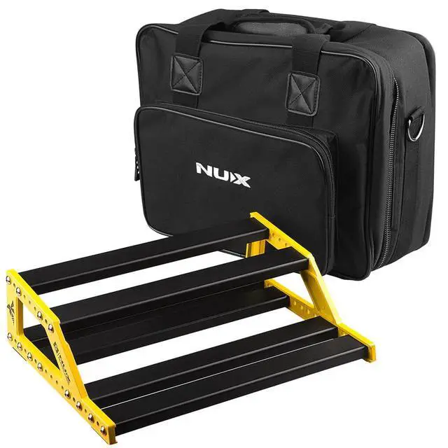 Alt view image 2 of 4 - NPB-S Guitar Pedal Board with Bag, Anodized Aluminum Material