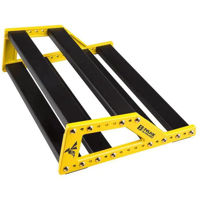 Alt view image 3 of 4 - NPB-S Guitar Pedal Board with Bag, Anodized Aluminum Material