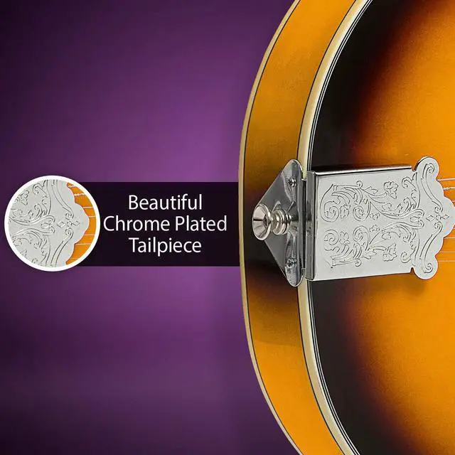 Alt view image 5 of 6 - A Style Mandolin Instrument with Adjustable Truss-Rod Model HM-3TS, Glossy Sunburst Finish