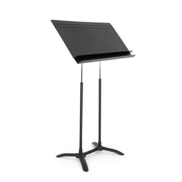 Alt view image 4 of 7 - 5401 Regal Conductor's Music Stand | Wide Conductor's Desk, Adjustable Height, Orchestra, Choir, Band, Rehearsal, Concert and Performance Use